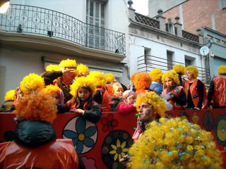 Celebraci�n de la r�a de Carnaval de la AMPA de la escuela Gimbeb� de Gav� Mar (13 febrero 2010)